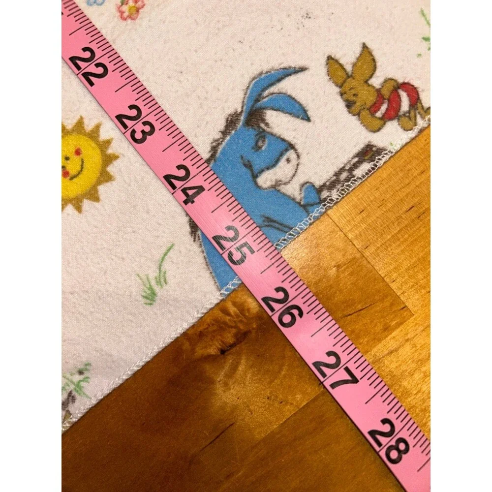 Vintage Whinne The Pooh Baby Receiving Blanket